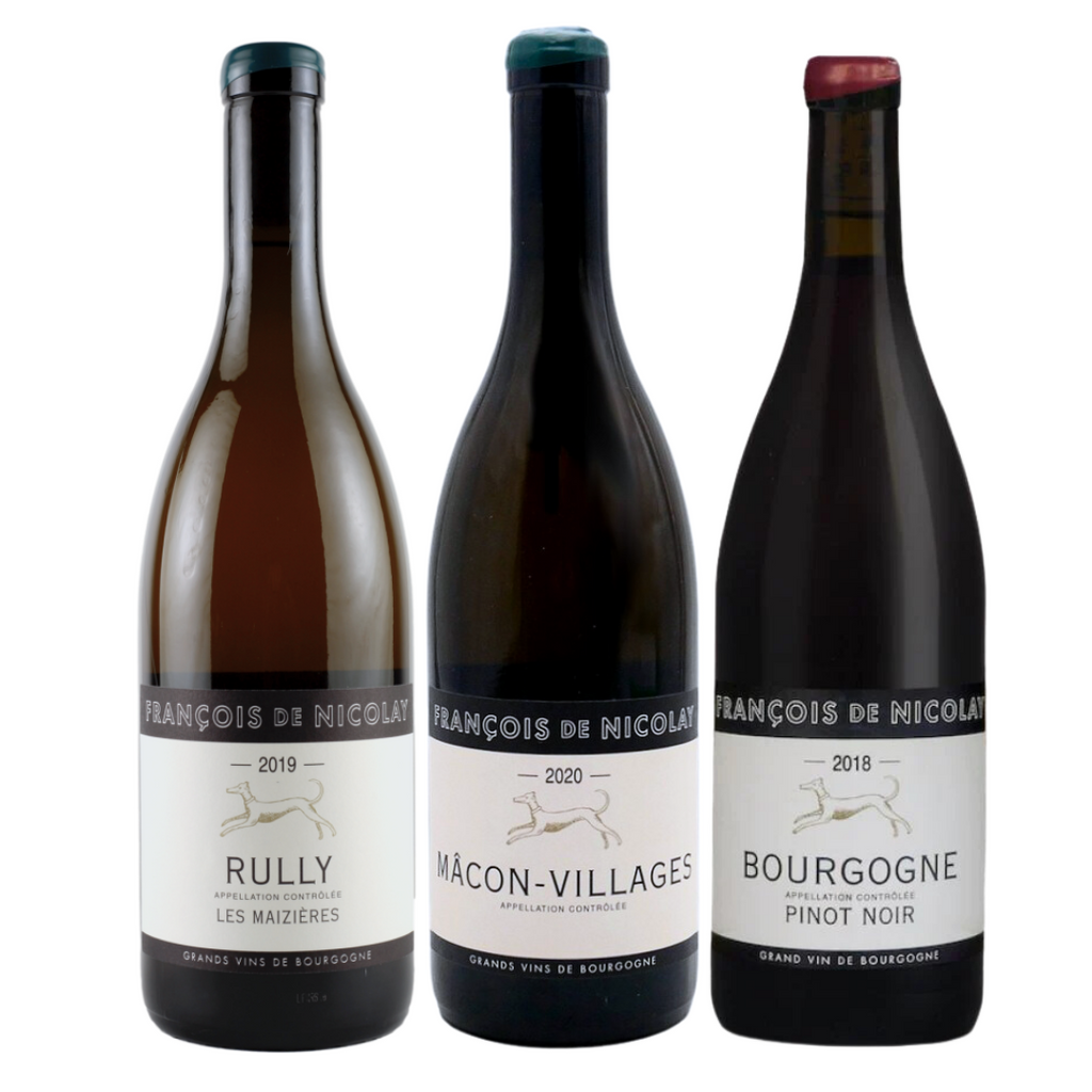 Burgundy Bliss: Francois de Nicolay's Coveted Chardonnays & Pinot Noir (3pk)