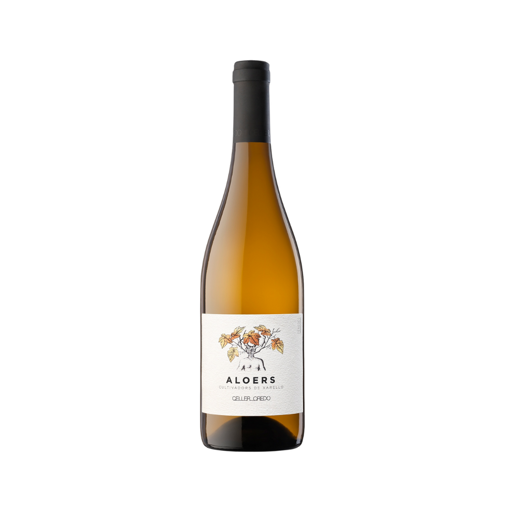 A bottle of 2019 Aloers Xarel-lo by Celler Credo from The Living Vine