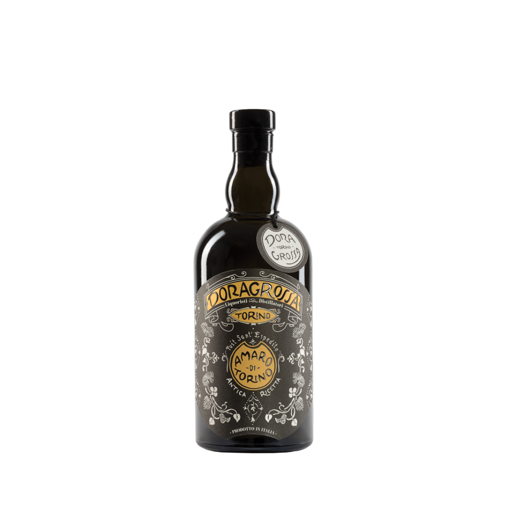 A bottle of Amaro di Torino by Doragrossa from The Living Vine