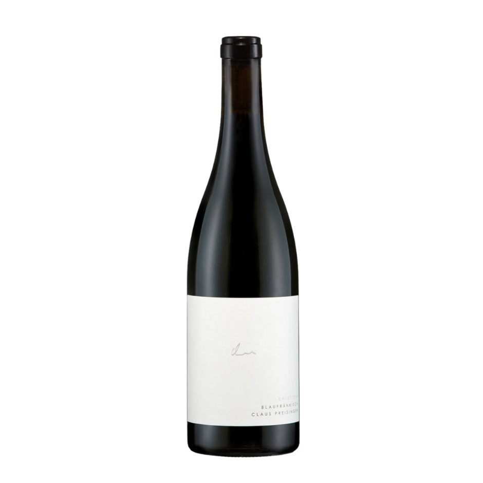 A bottle of 2019 Blaufränkisch Kalkstein by Claus Preisinger from The Living Vine
