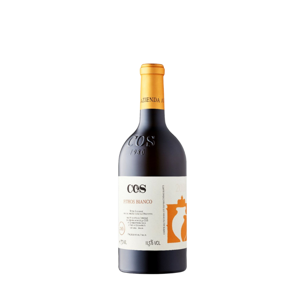 A bottle of 2018 Pithos Bianco in Anfora by COS from The Living Vine