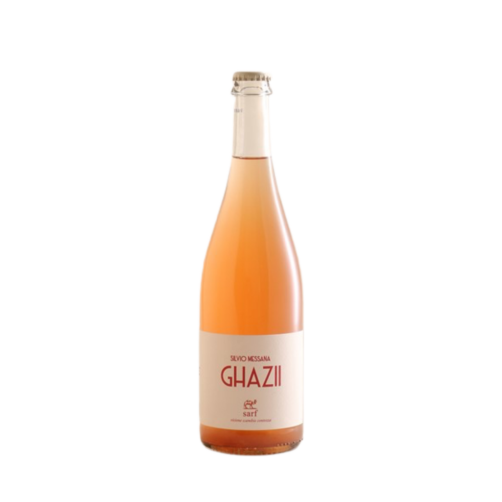 A bottle of 2019 Ghazi by Montesecondo from The Living Vine