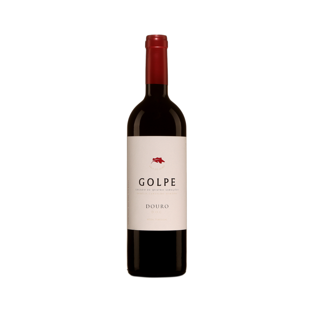 A bottle of 2017 Golpe Red by Familia Carvalho Martins from The Living Vine