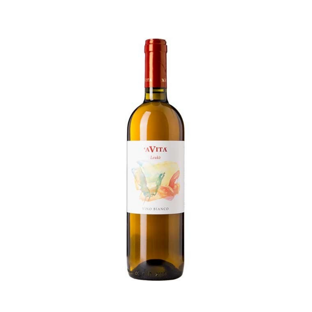 A bottle of 2020 Leuko Skin-Contact White by A Vita from The Living Vine