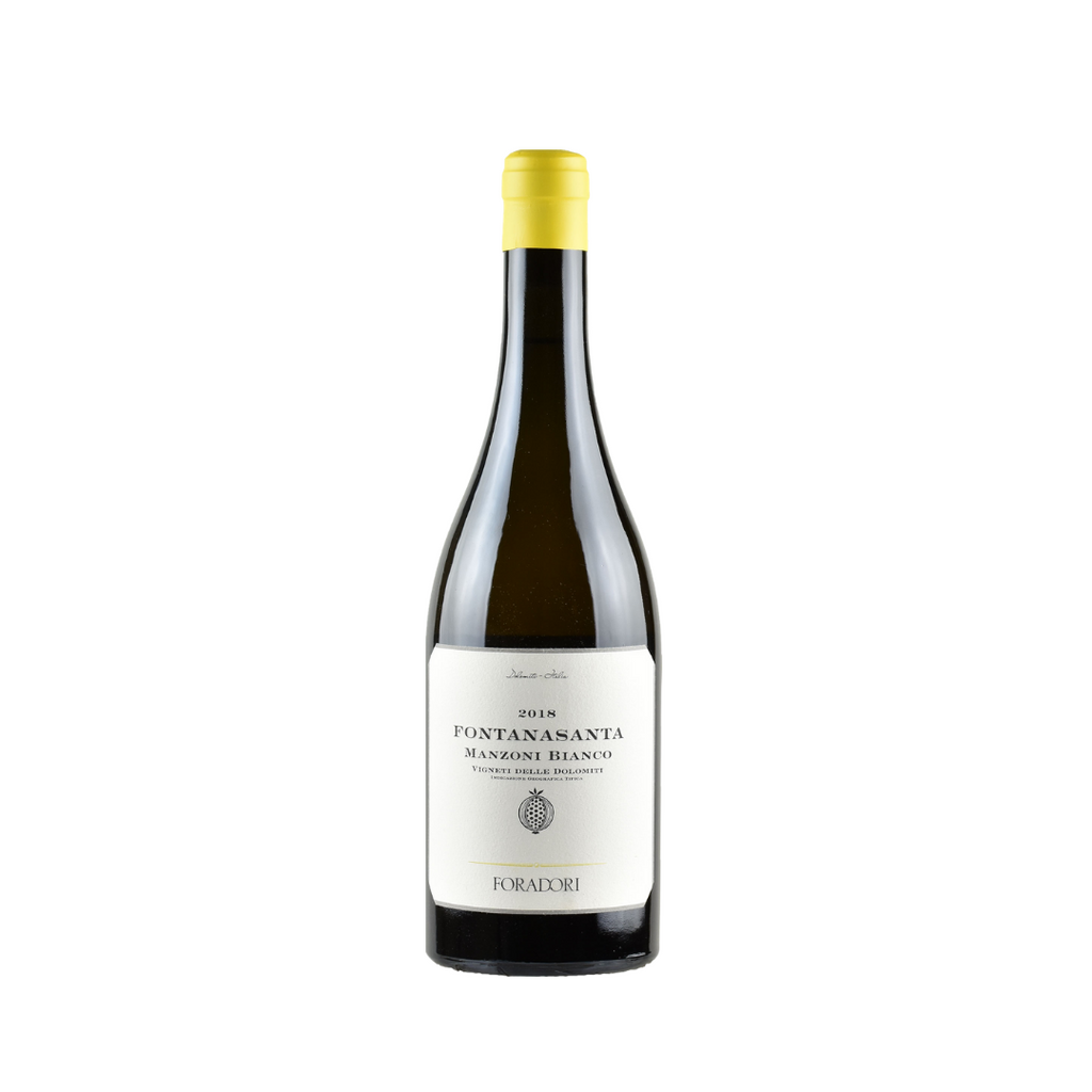 A bottle of 2020 Manzoni Bianco by Foradori from The Living Vine