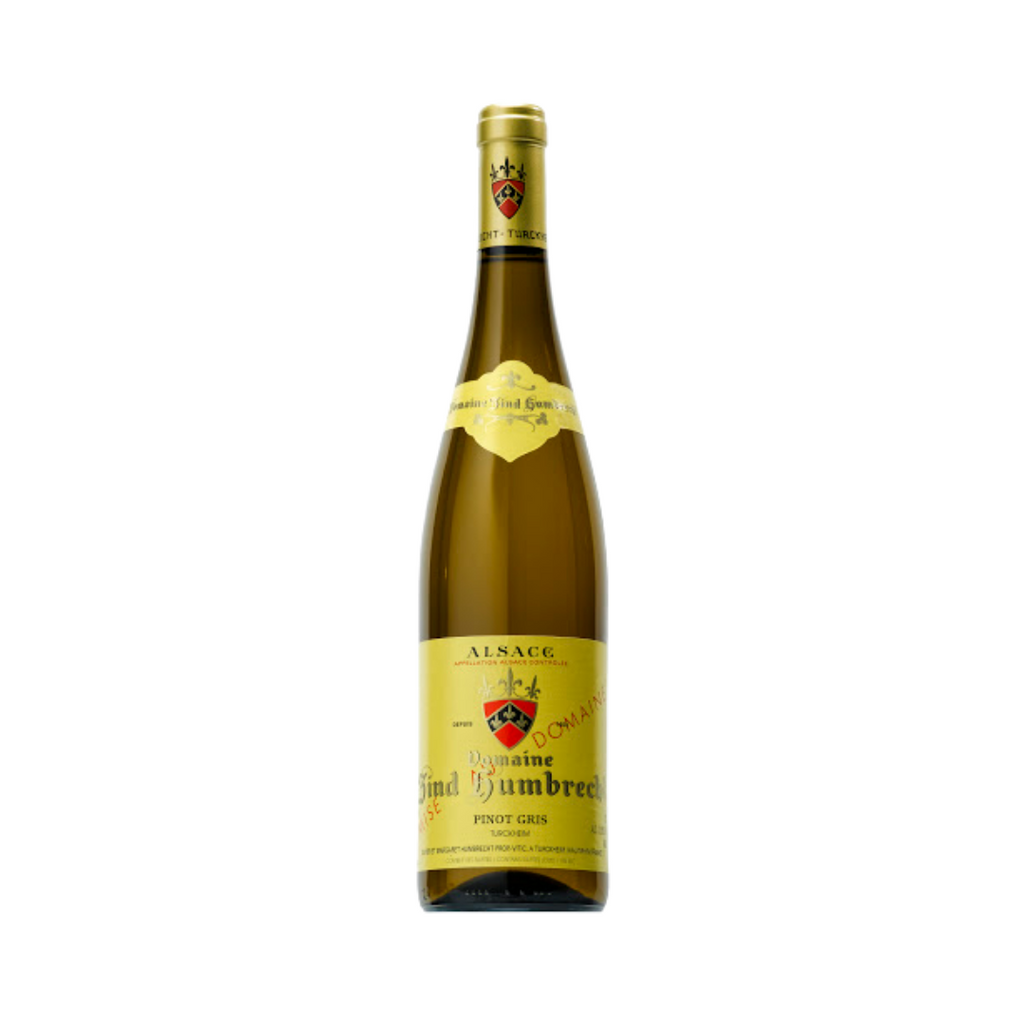 A bottle of 2019 Pinot Gris Turckheim by Zind-Humbrecht from The Living Vine
