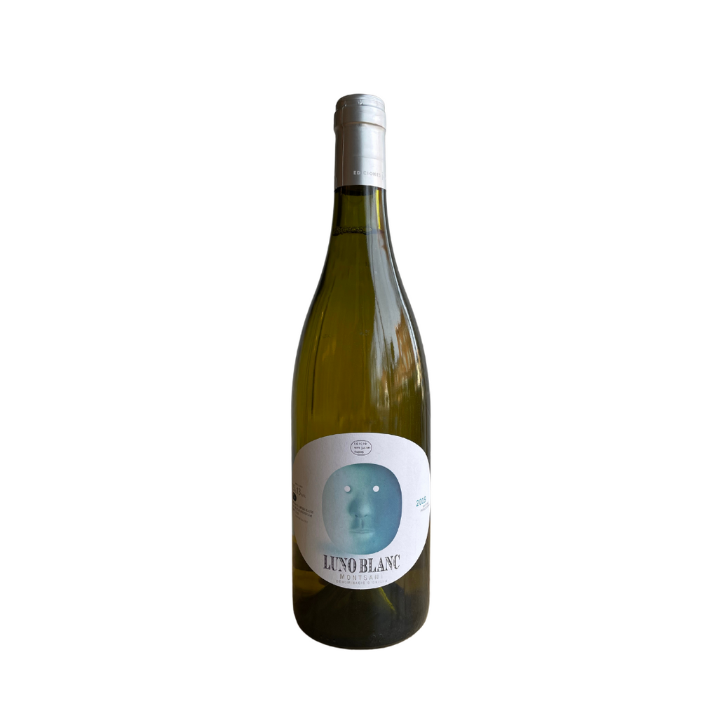 A bottle of 2019 Portal del Priorat Luno Blanc by Alfredo Arribas from The Living Vine