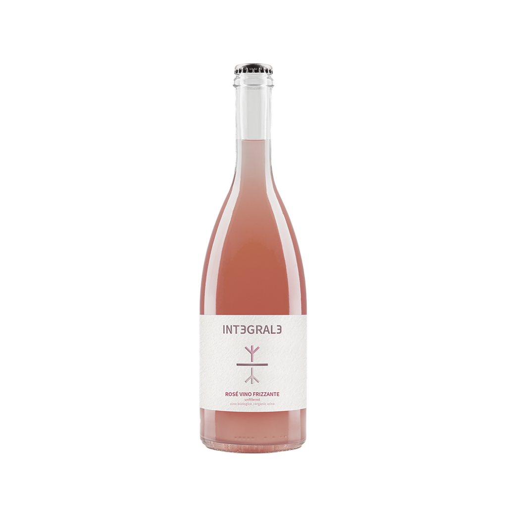 A bottle of 2019 Rosé Frizzante by Integrale from The Living Vine