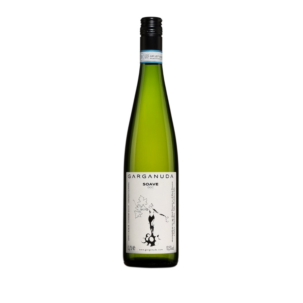 A bottle of 2019 Soave by Garganuda from The Living Vine