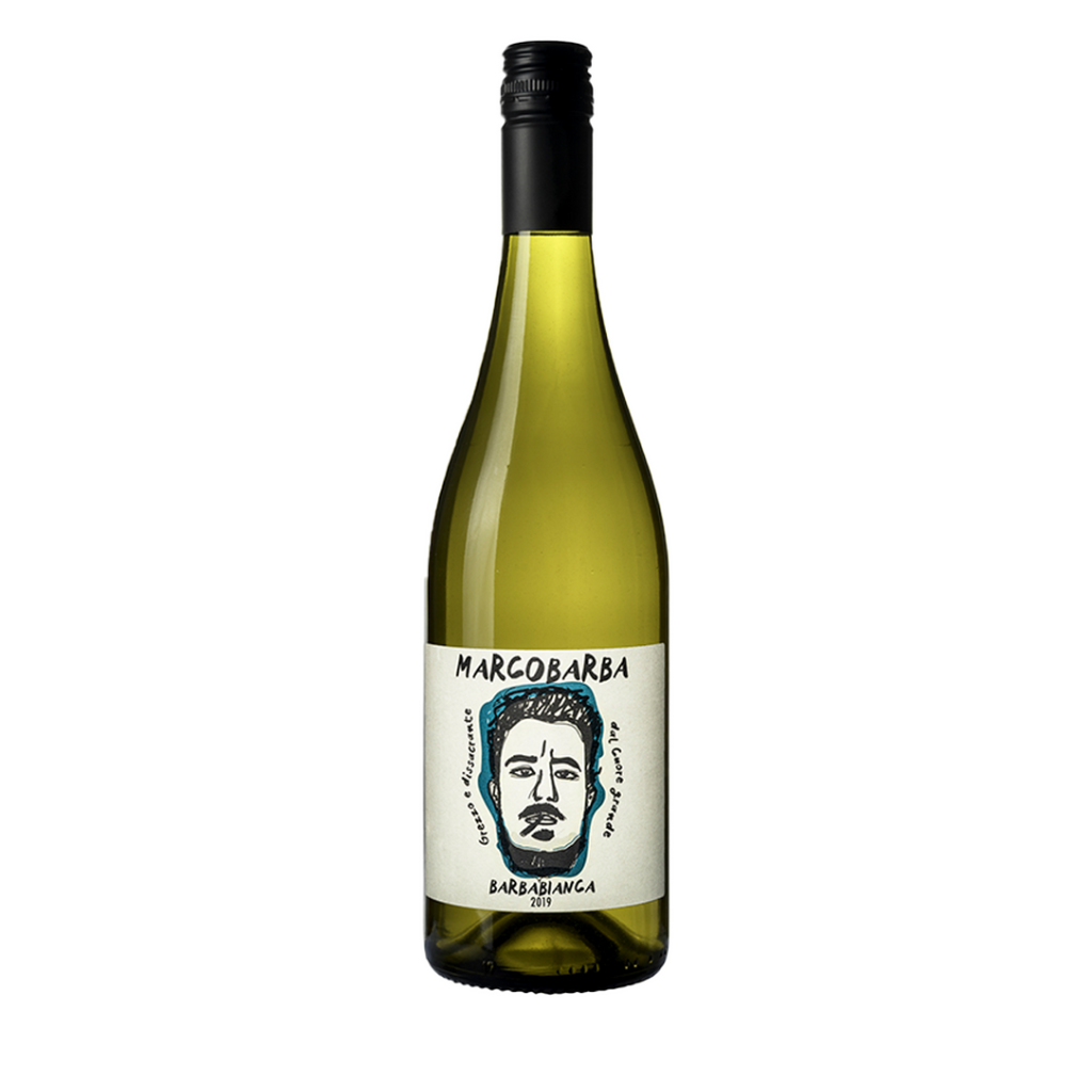 A bottle of 2020 Barbabianca by Marcobarba from The Living Vine