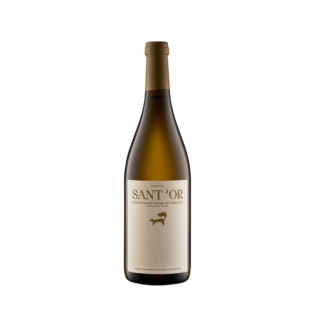 A bottle of 2019 Roditis by Sant'Or from The Living Vine